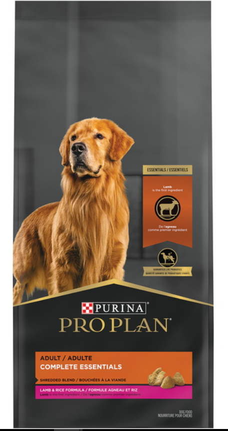 Pro Plan Adult Complete Essentials Shredded Blend Lamb &amp; Rice