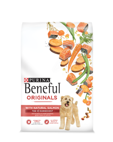 Beneful Originals Dry Dog Food Natural Salmon 14lb