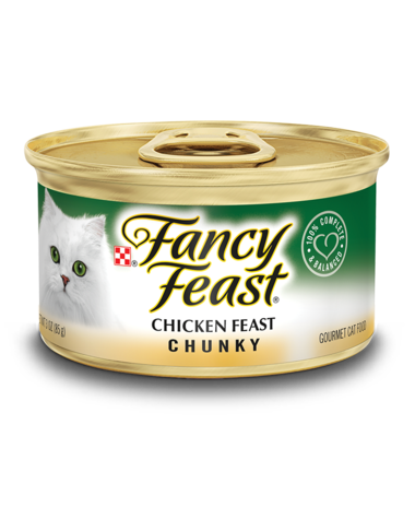 Fancy Feast Chunky Chicken Gourmet Wet Cat Food 3oz
24 units