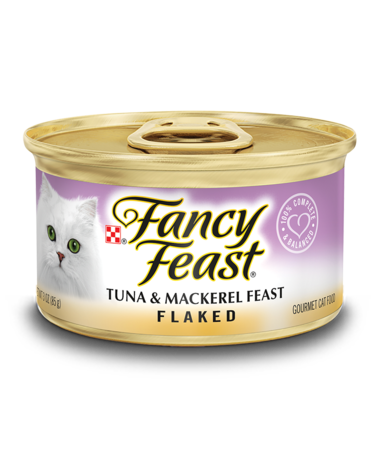 Fancy Feast® Flaked Tuna &amp; Mackerel Gourmet Wet Cat Food 3oz
24 units