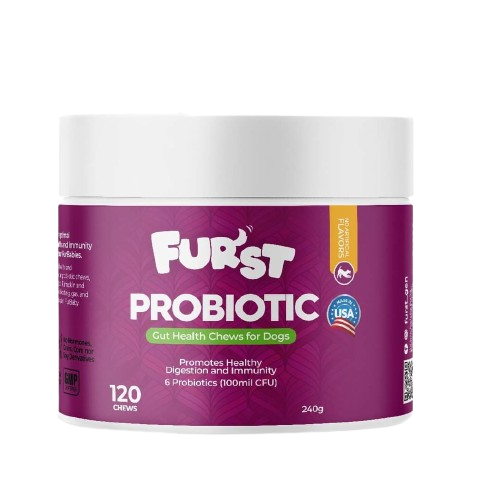Fur&#39;st Probiotic Gut Health Chews For Dogs