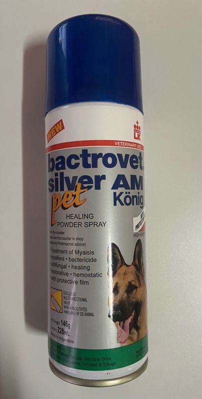 Bactrovet Silver Spray