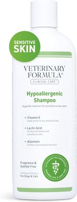 Veterinary Formula Clinical Care Hypoallergenic Shampoo for Dogs and Cats