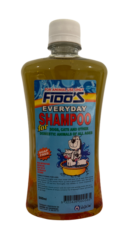 Fido&#39;s Everyday Shampoo 500mls