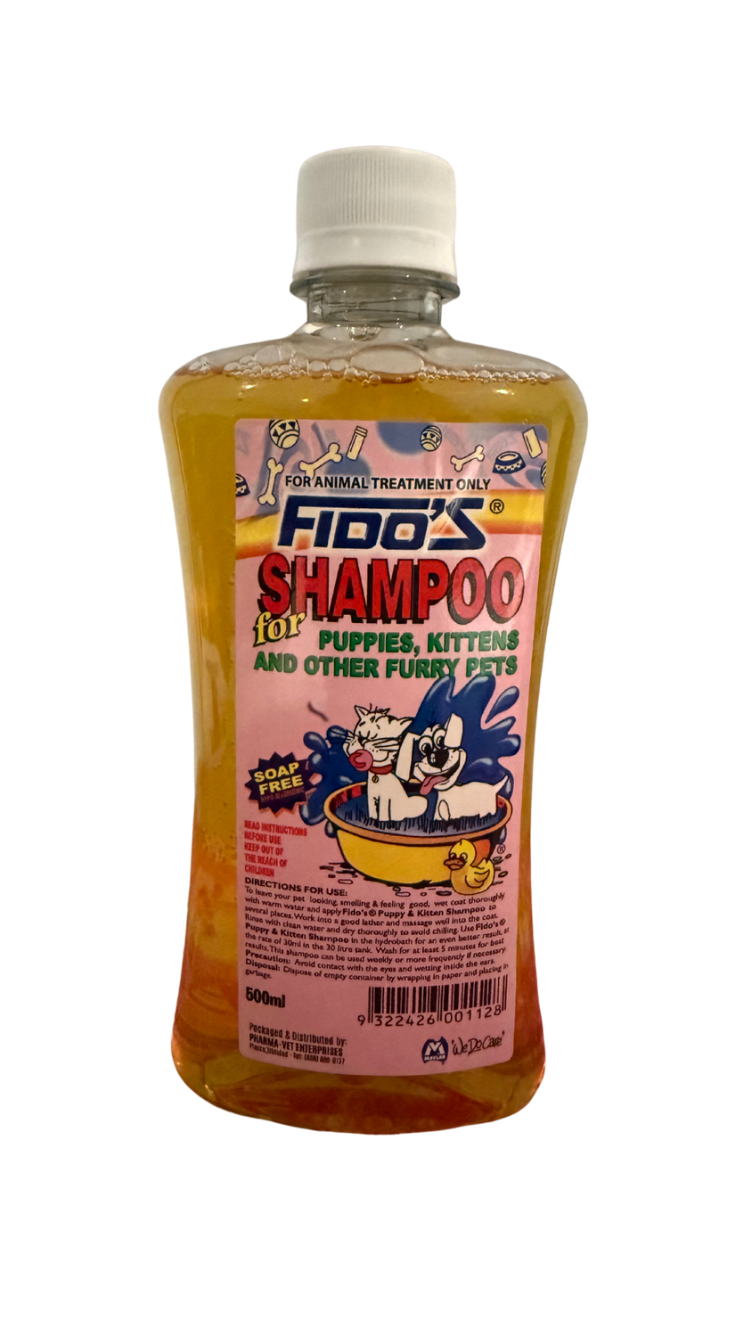 Fido&#39;s Puppy &amp; Kitten Shampoo 500mls