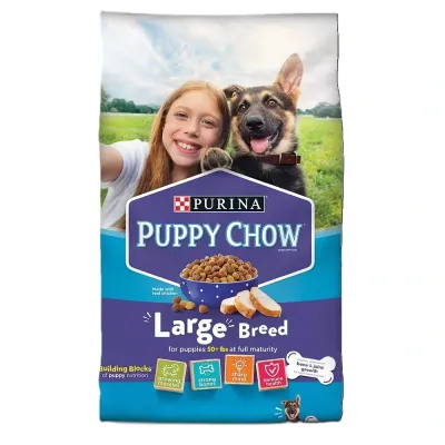 Purina Puppy Chow Large Breed Dry Puppy Food 30lb