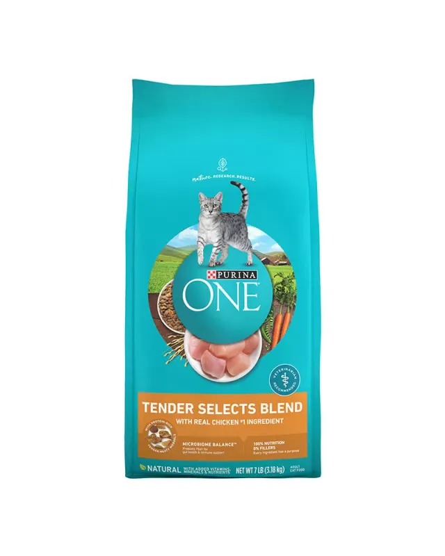 Purina ONE Tender Selects Blend Real Chicken Cat Food