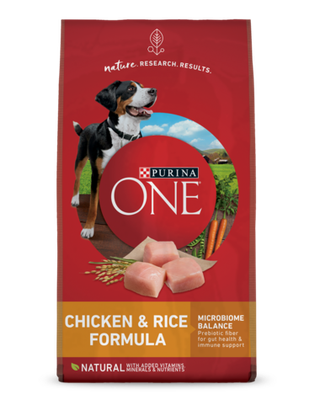 Purina ONE® SmartBlend® Chicken &amp; Rice Formula Natural Adult Dog Food