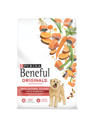 Beneful Originals Dry Dog Food Natural Salmon 14lb