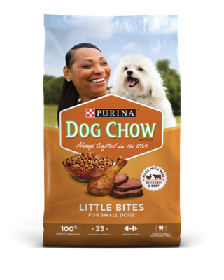 Purina Dog Chow Little Bites Small Breed Dog Food 4lb