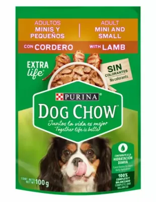 Purina Dog Chow Pouch With Lamb For Small Dogs
20 pouches
