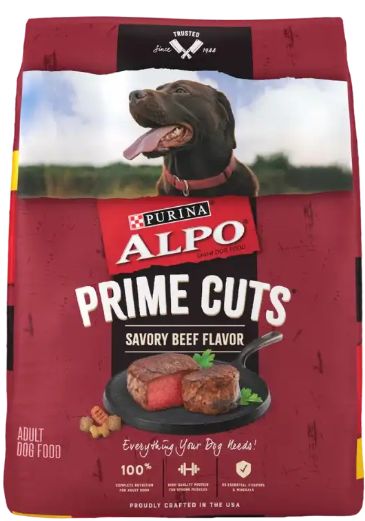 Purina Alpo Prime Cuts Dry- Beef 27lb