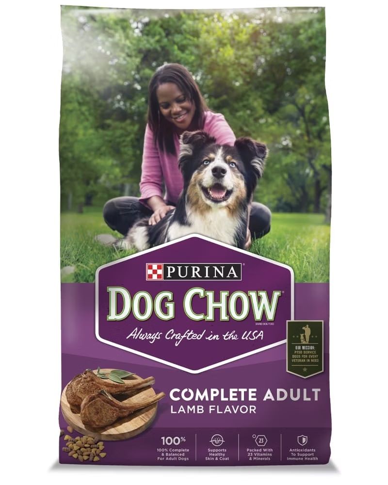 Purina Dog Chow Complete Adult Dry Lamb
