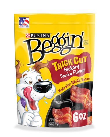 Beggin’ Thick Cut Hickory Smoke Flavor Dog Treats 6oz
