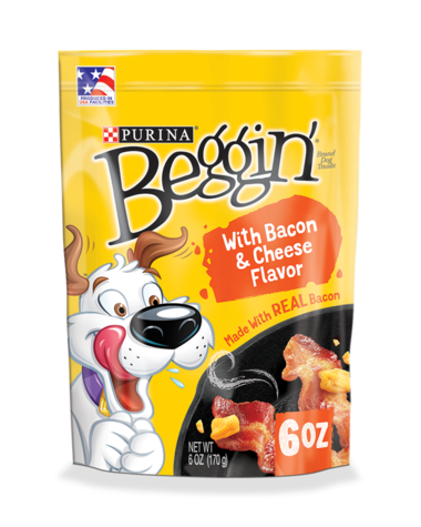 Beggin’ Dog Treats With Bacon &amp; Cheese Flavor 6oz