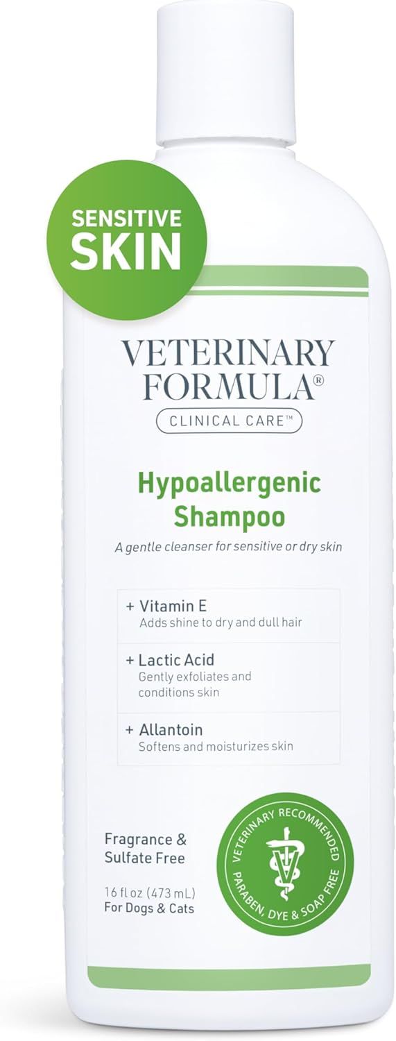 Veterinary Formula Clinical Care Hypoallergenic Shampoo for Dogs and Cats