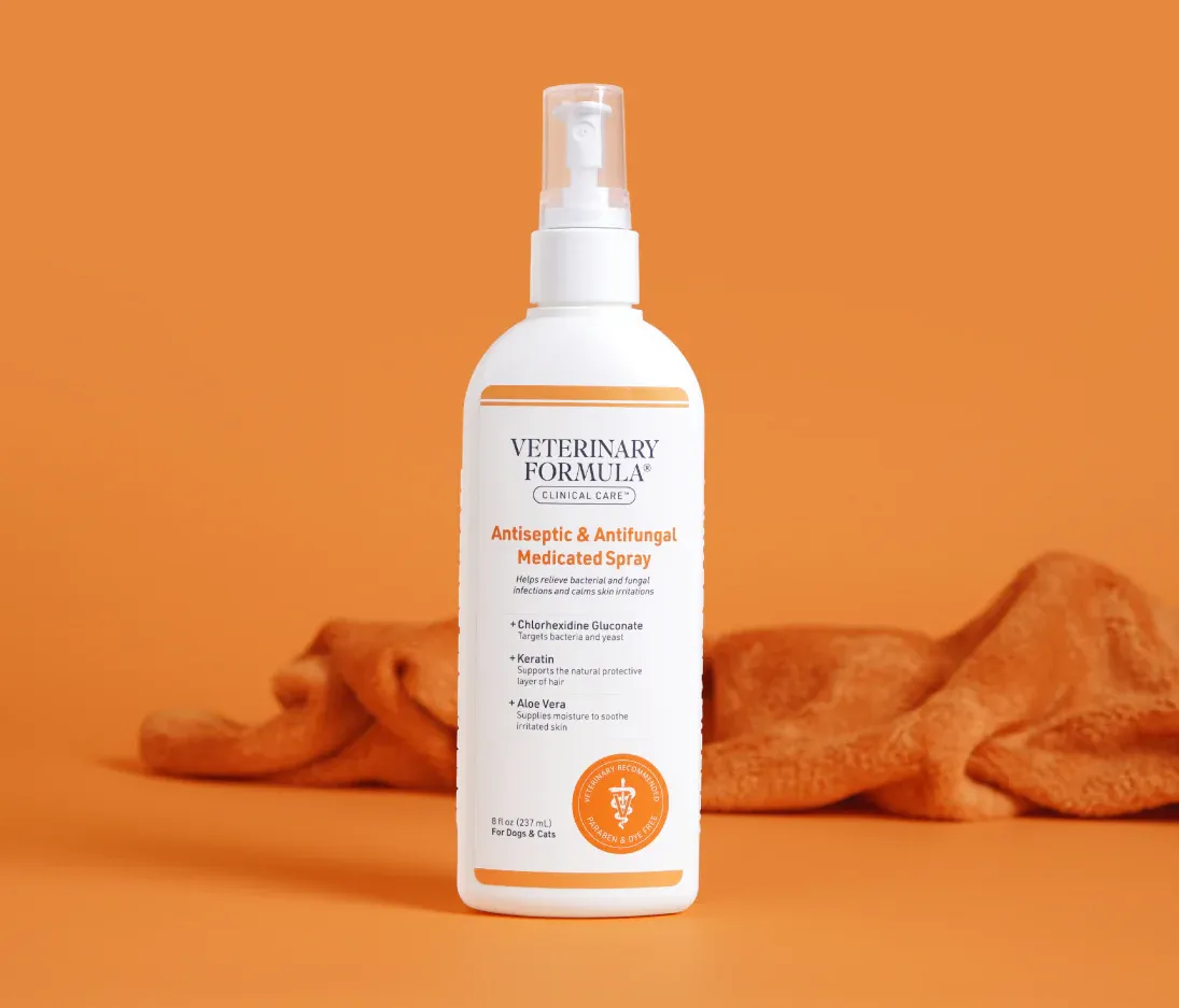 Veterinary Formula Clinical Care- Antiseptic &amp; Antifungal Medicated Spray, 8 fl oz