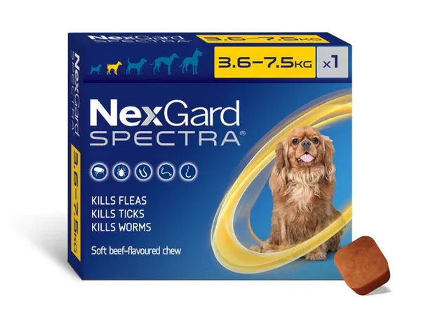 Nexgard Spectra 1 Chew 3.6-7.5kg