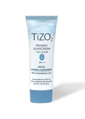 TIZO2 Facial Primer / Sunscreen SPF40 - NON-TINTED