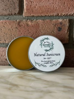 Natural Sunscreen