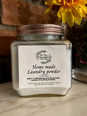 Home made laundry powder