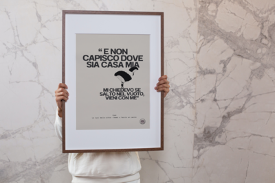Poster Coez Luci della citta&#39;