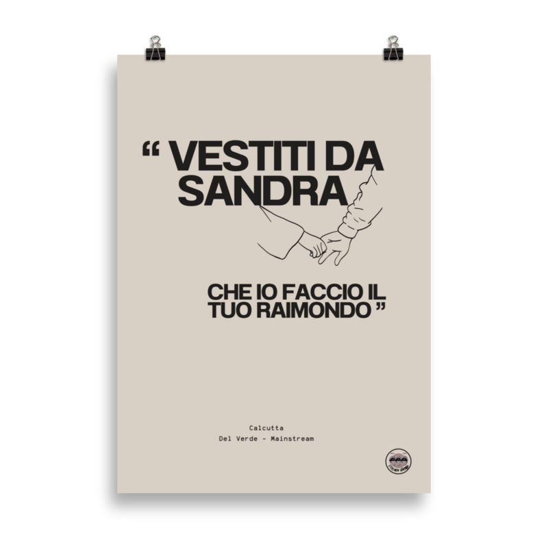 Poster Calcutta Del Verde 30x40
