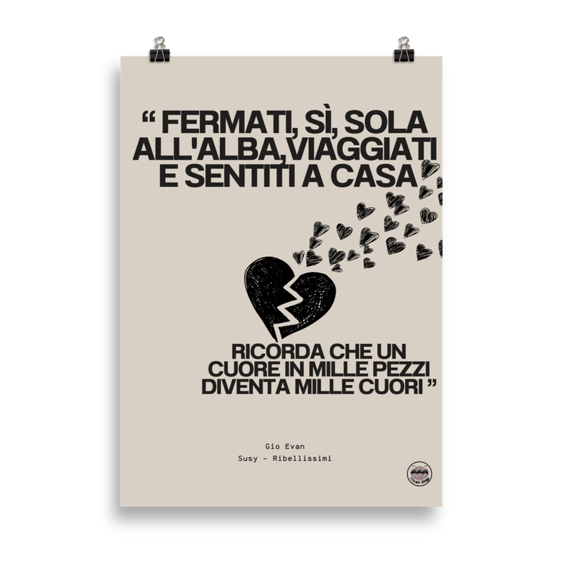 Poster Gio Evan Susy