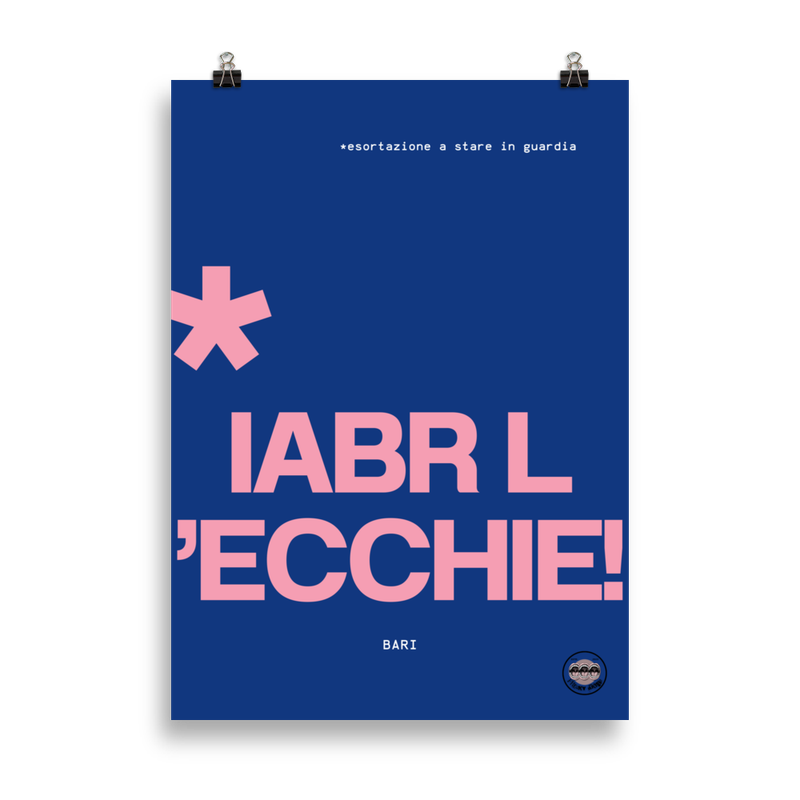 Poster iabr l&#39;ecchie BR