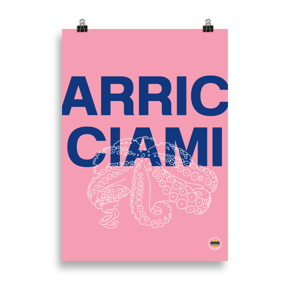 Poster Arricciami Pink