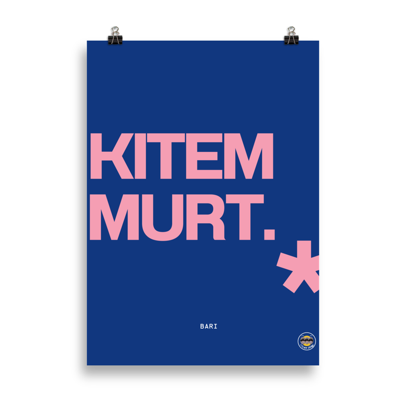 Poster KTM Blue