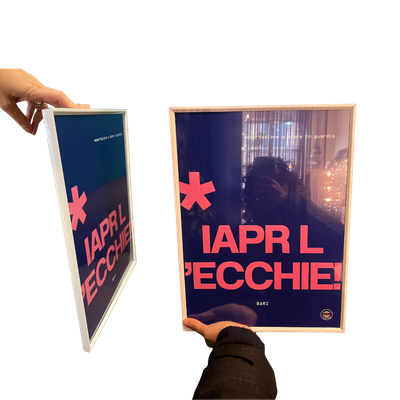 Poster con cornice 30X40