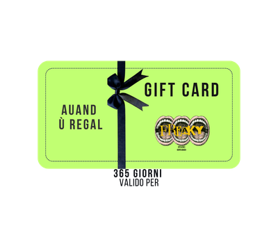 Gift Card per persone indecise o per i finti democratici che proclamano la libertá di scelta.