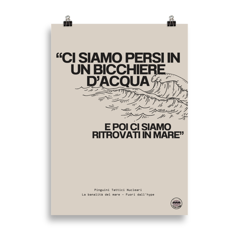 Poster Pinguini Tattici Nucleari