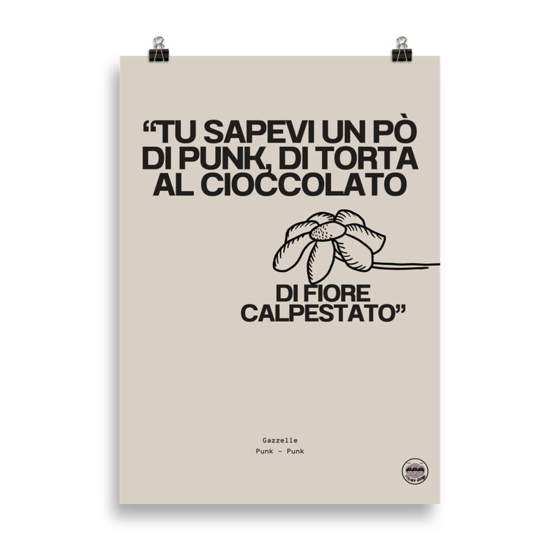 Poster Gazzelle Punk