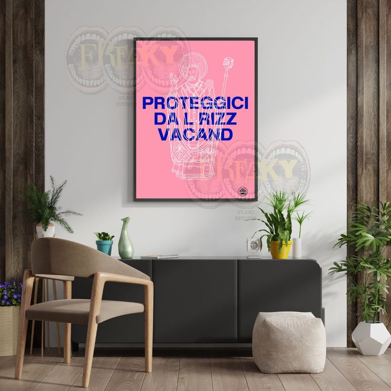 Poster con cornice 50X70