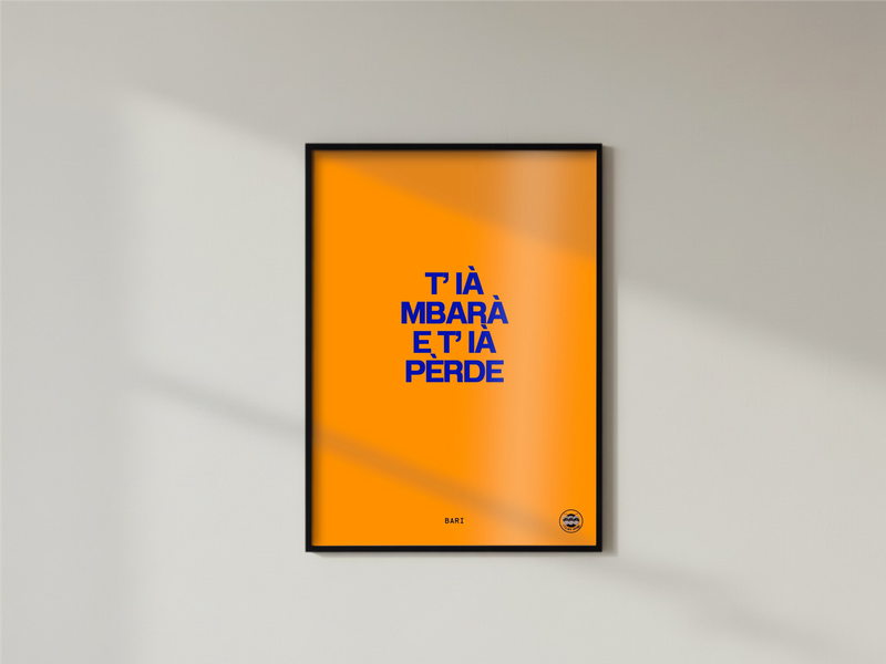 T'IA MBARÀ E T'IÀ PERD