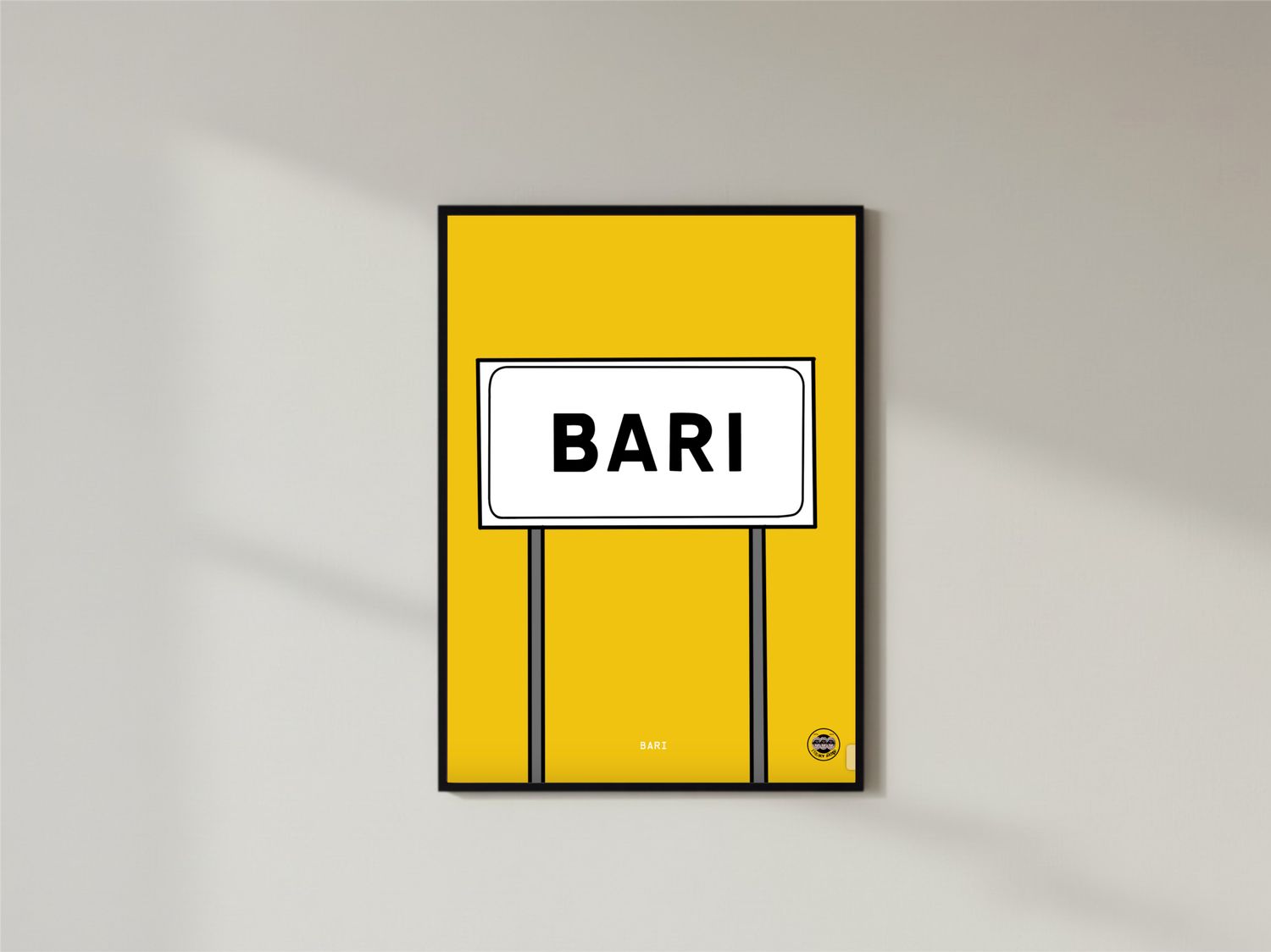 BARI ROAD SIGN
