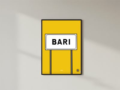 BARI ROAD SIGN