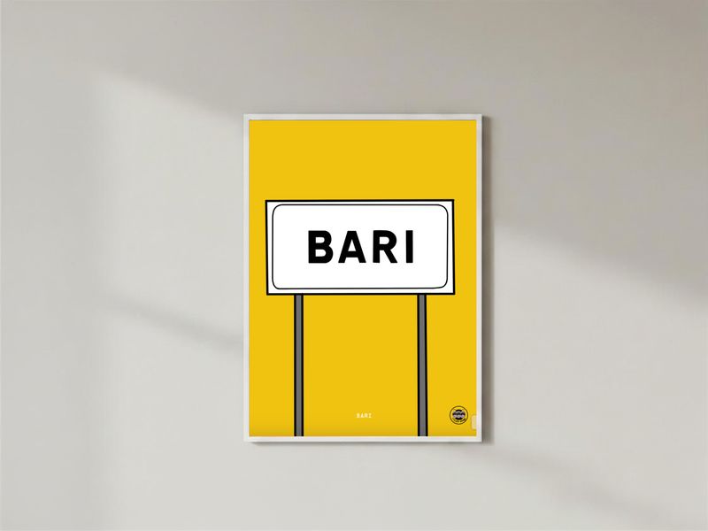 BARI ROAD SIGN