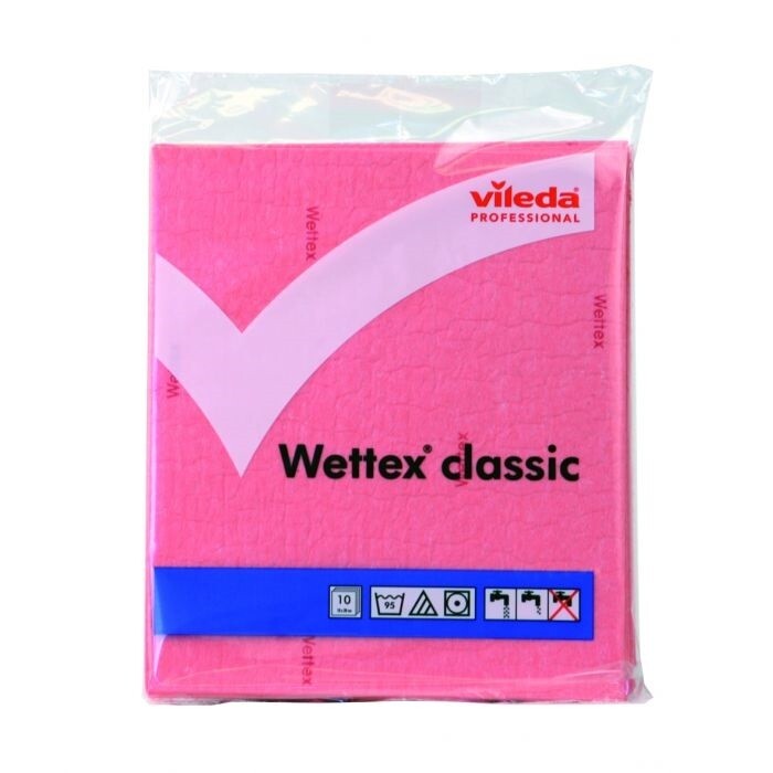 Wettex Classic Röd, 10-pack