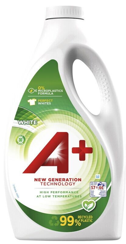 Ariel A+ White Flytande, 2.2 liter