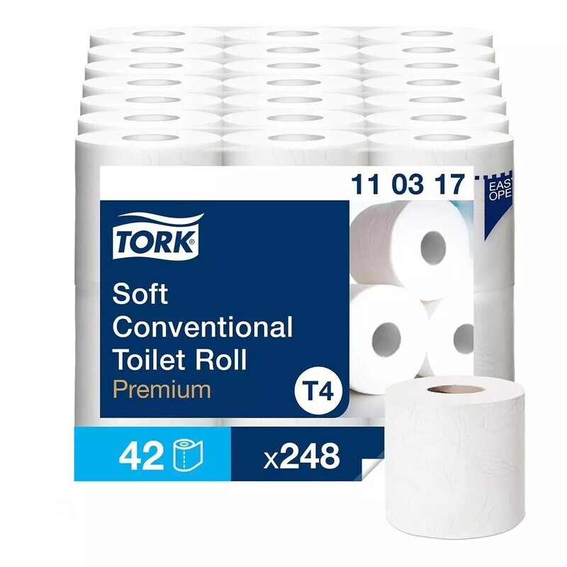 Tork Mjukt Toalettpapper 3-lag