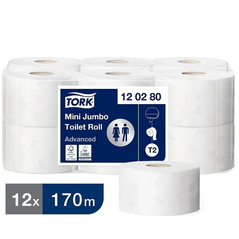 Tork Mini Jumbo Toalettpapper Advanced