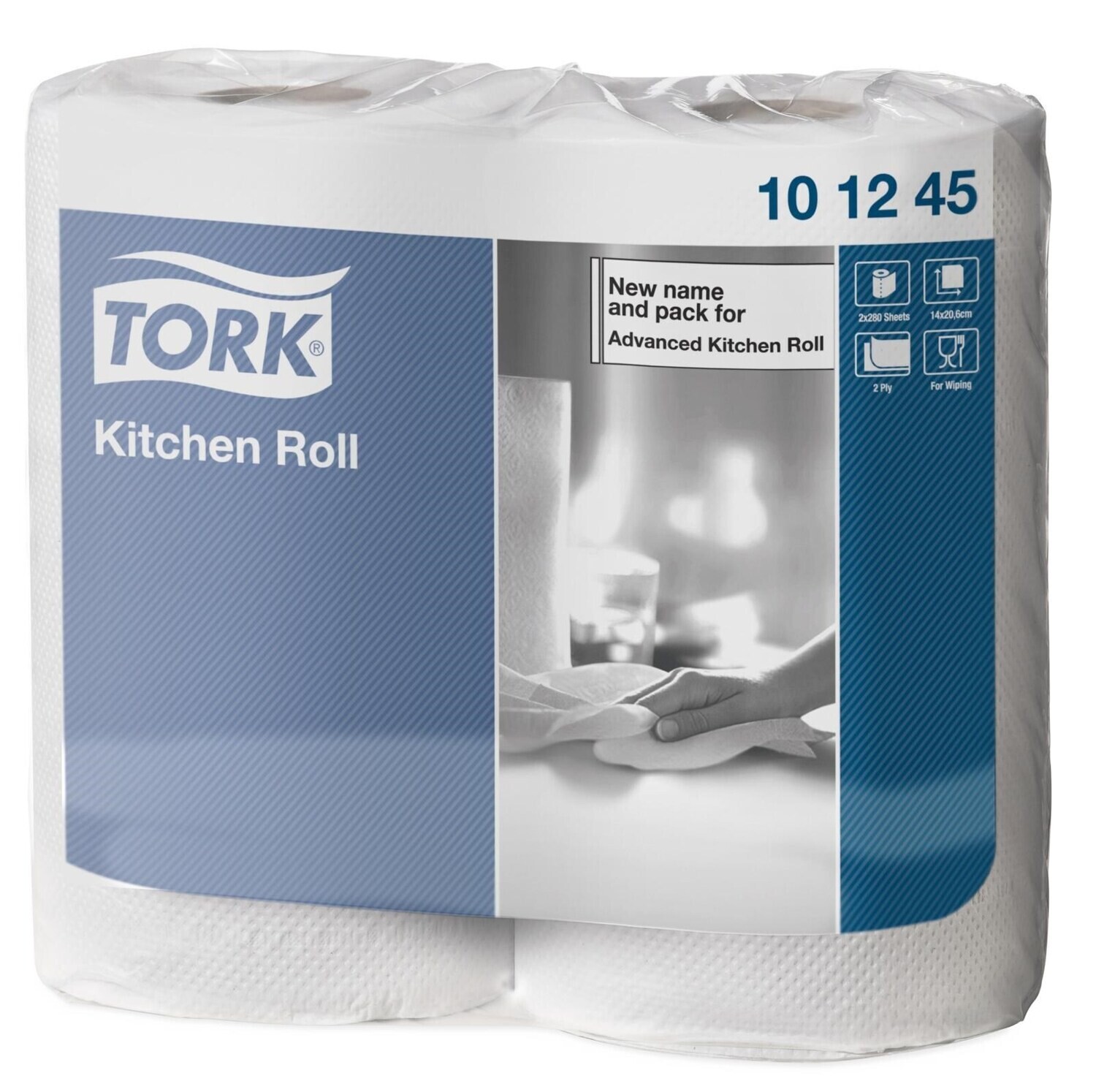 Tork Advanced Köksrulle Extra lång, 2-lags, 39,2m/r 14r/bal
