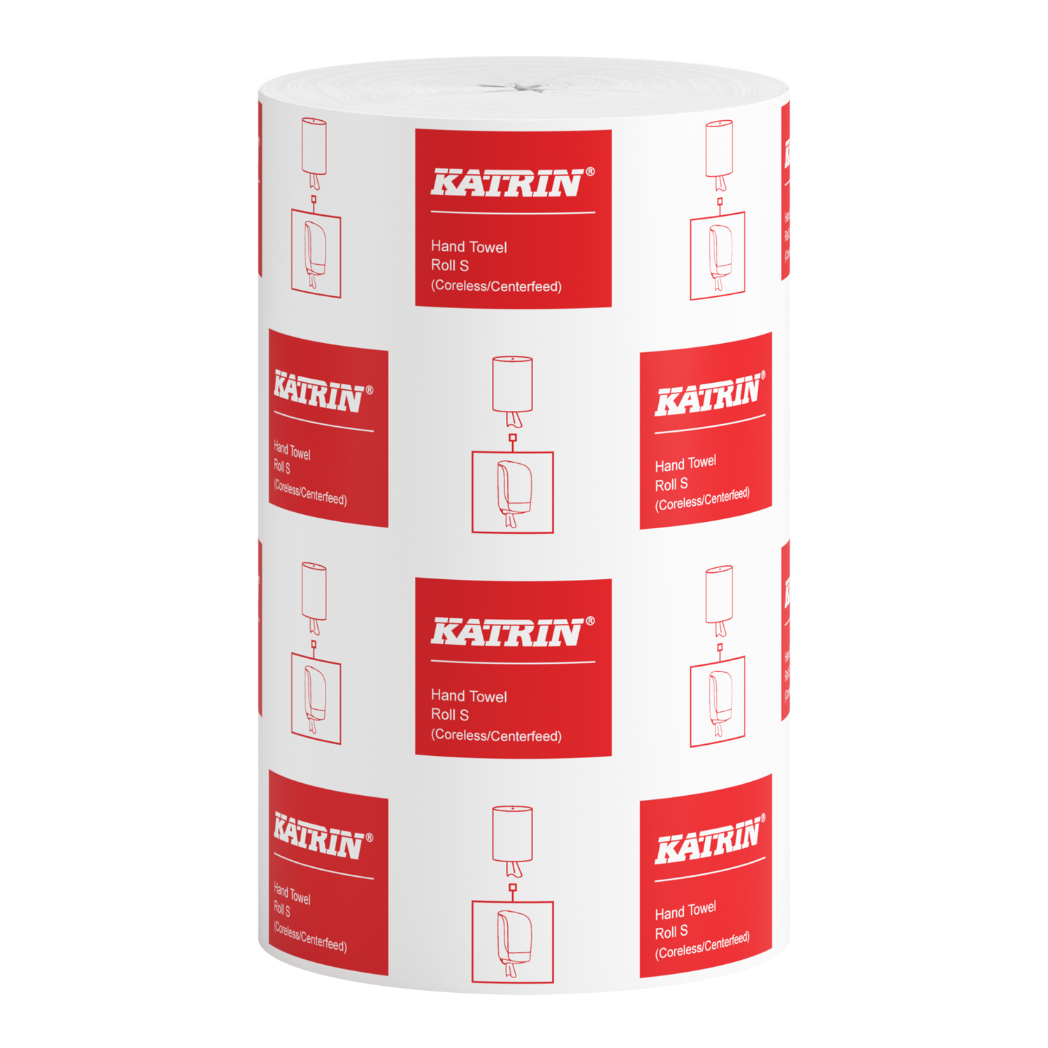 Katrin Classic S Hylslös Vit, 1-lags, 12r/fp, 116m/rulle