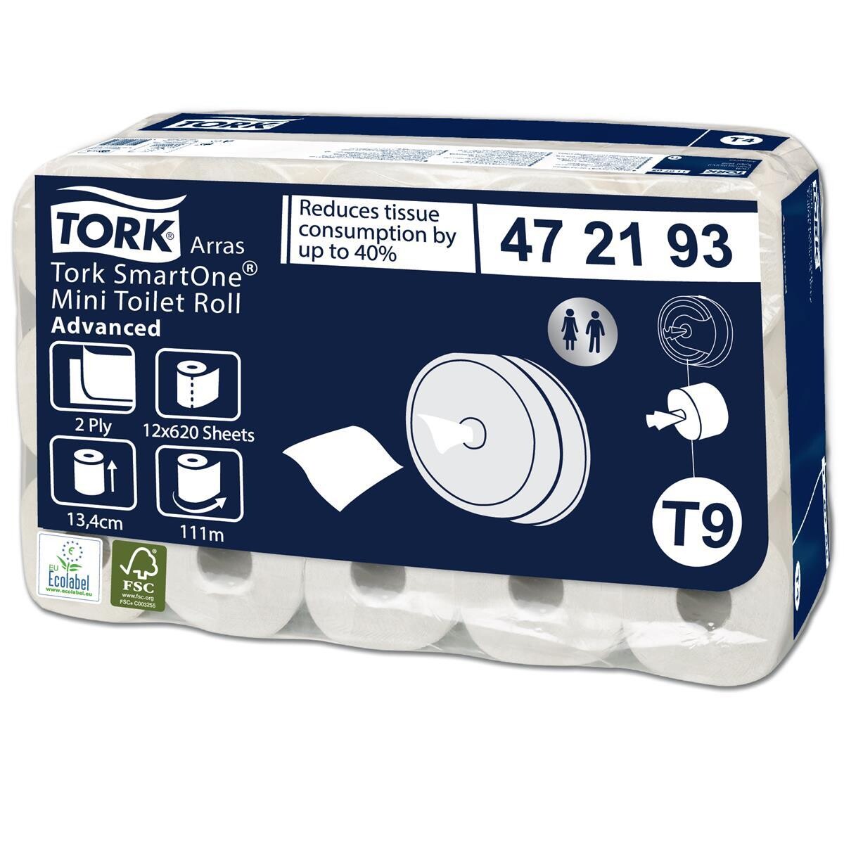 Tork SmartOne® Mini Toalettpapper