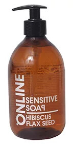 On Line Tvål Hibiscus/Flax seed 500ml