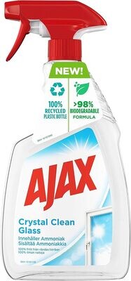 AJAX Crystal Clean Glas Spray, 750 ml