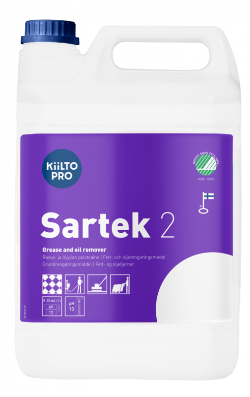 Kiilto Pro Sartek 2 Grovrent, 5 liter